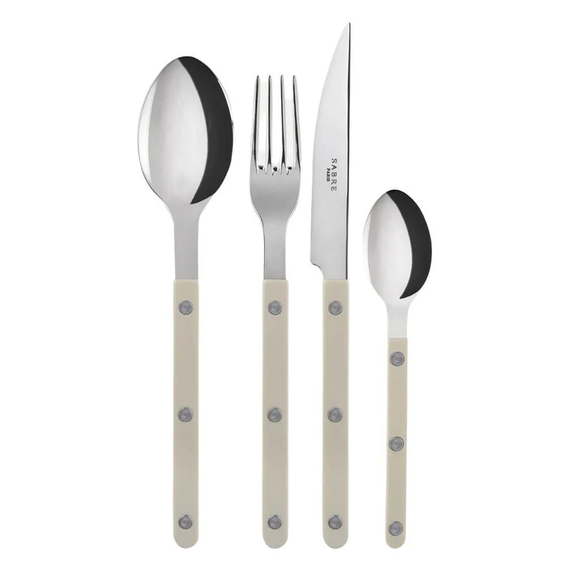 Bistrot Uni bestekset 4-delig Mastic