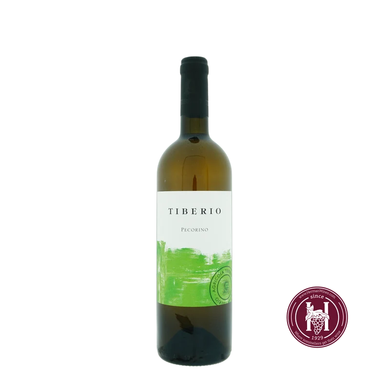 Pecorino - Tiberio - 2021 - 0.75L - Italië - Abruzzen - Wit
