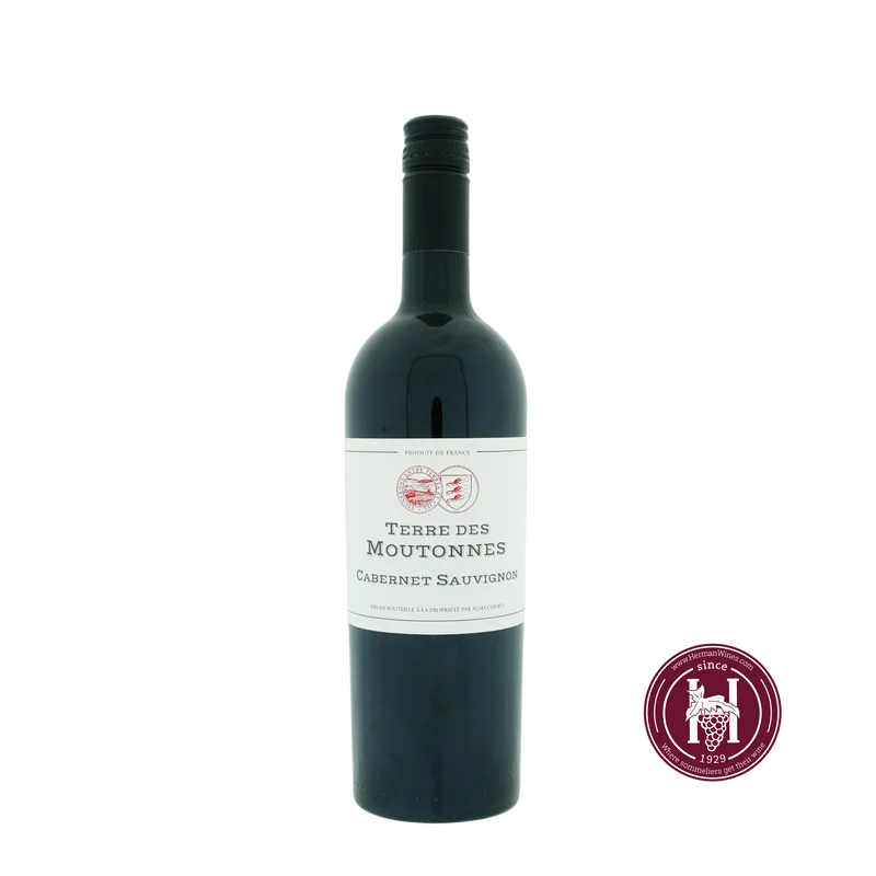 Terre des Moutonnes Cabernet Sauvignon Cuvee Speciale - Alma Cersius, Coteaux Du Libron - 2022 - 0.75L - Frankrijk - Languedoc-Roussillon - Rood