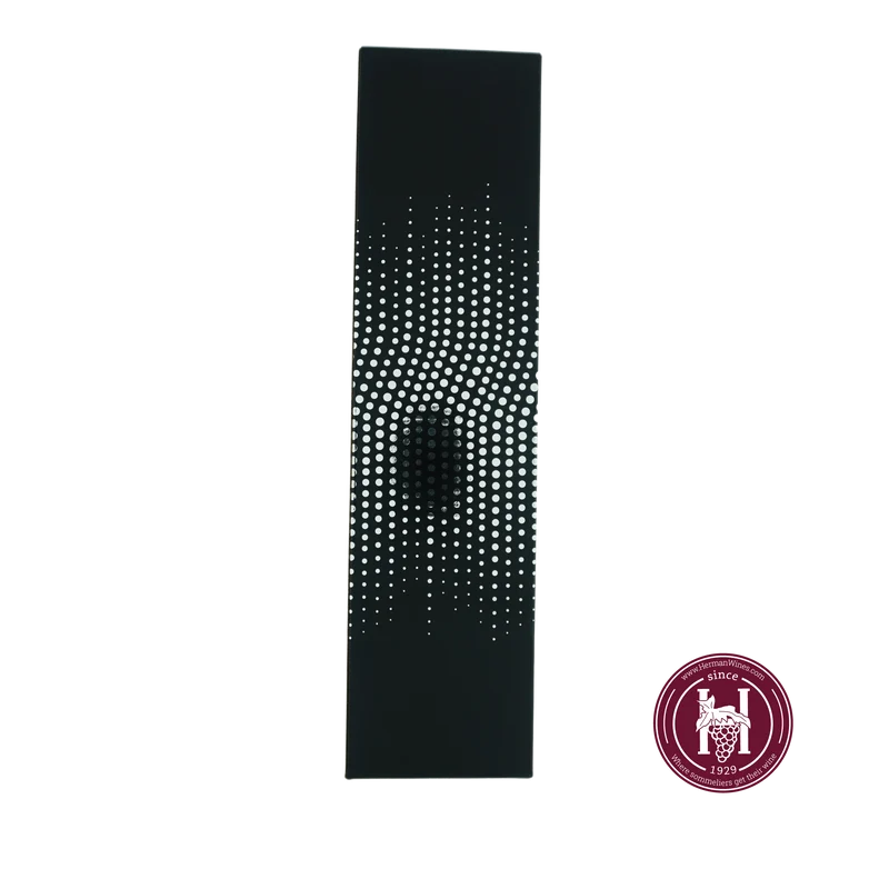Geschenkdoos 1-fles FSC MIX Contour zilver 89x89x360mm - HermanWines - N/A - N/A - Elders - Verpakking
