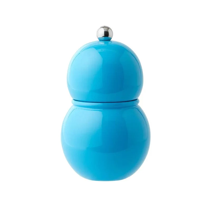 Peper- en zoutmolen Chubbie Aqua 12cm