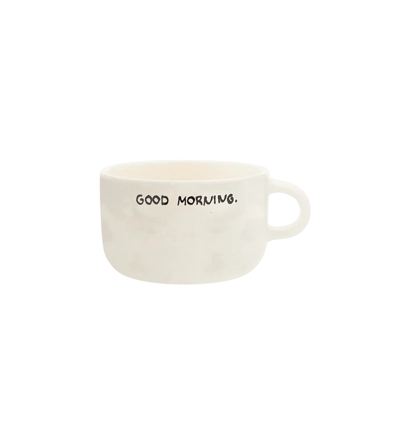 Good Morning cappuccino mok