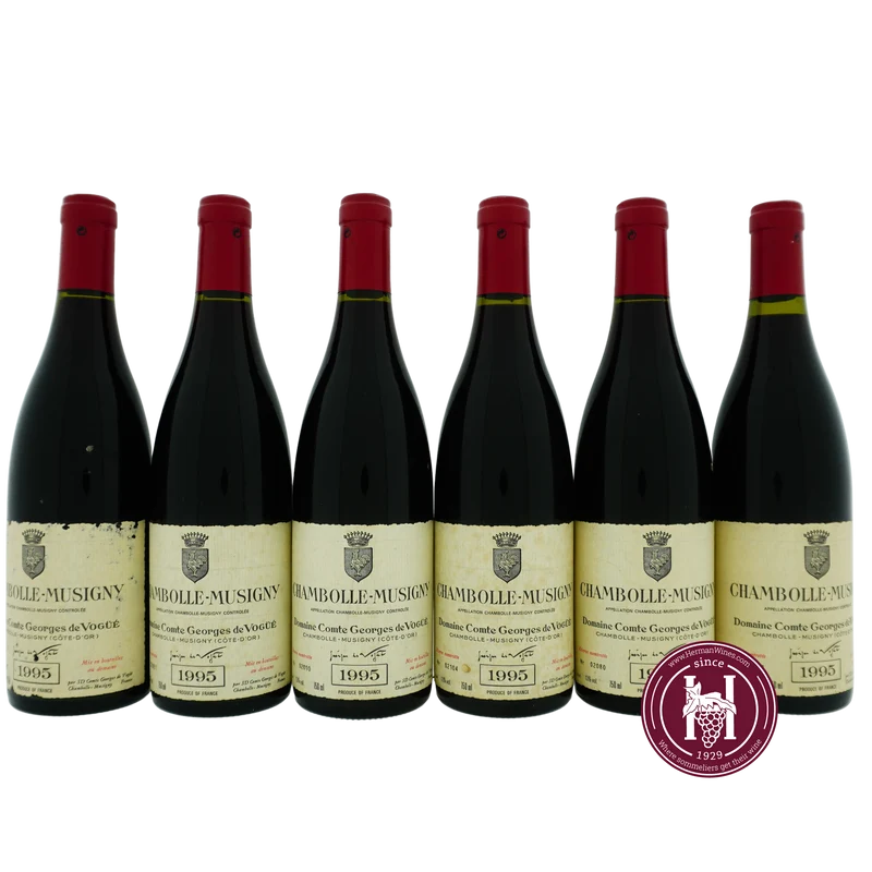 Chambolle Musigny - Domaine Comte Georges de Vogüé - 1995 - 0.75 L - Frankrijk - Bourgogne - Rood