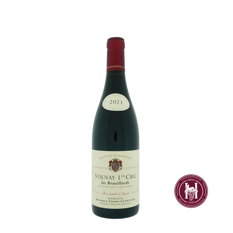 Volnay 1er cru les Brouillards - Domaine Bernard & Thierry Glantenay - 2021 - 0.75 L - Frankrijk - Bourgogne - Rood