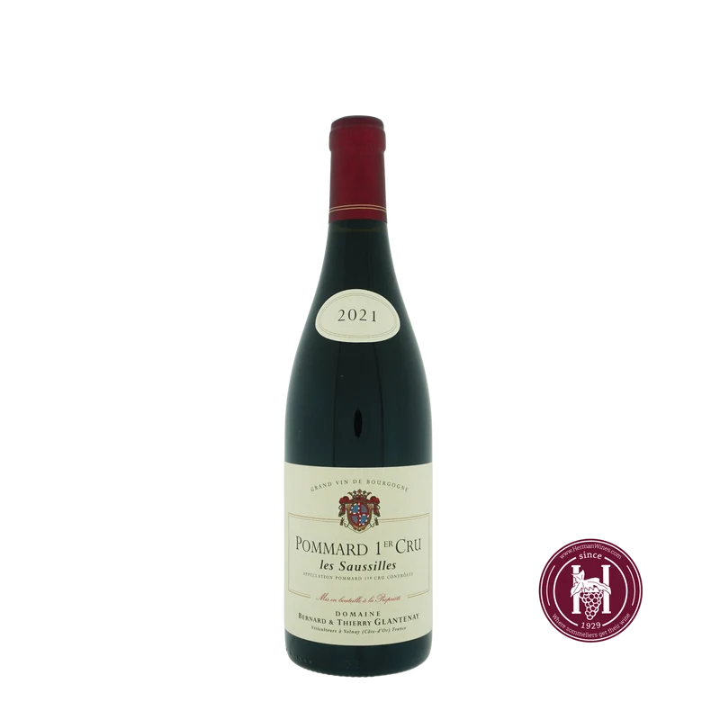 Pommard 1er cru Saussilles - Domaine Bernard & Thierry Glantenay - 2021 - 0.75 L - Frankrijk - Bourgogne - Rood