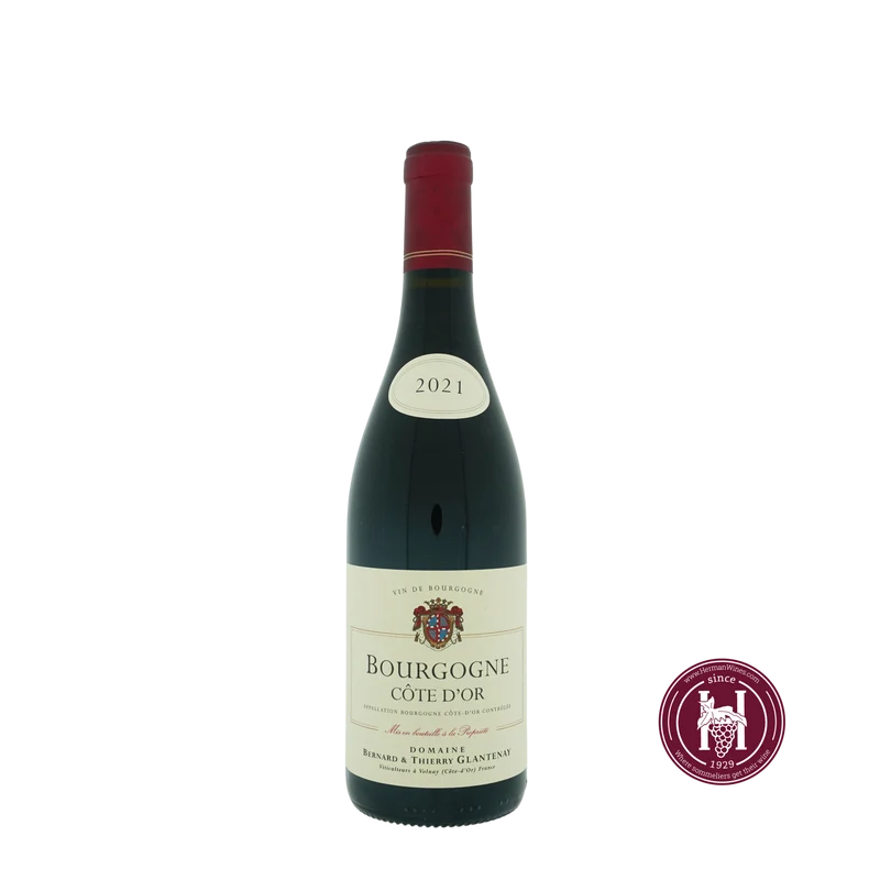 Bourgogne Pinot Noir - Domaine Bernard & Thierry Glantenay - 2021 - 0.75 L - Frankrijk - Bourgogne - Rood
