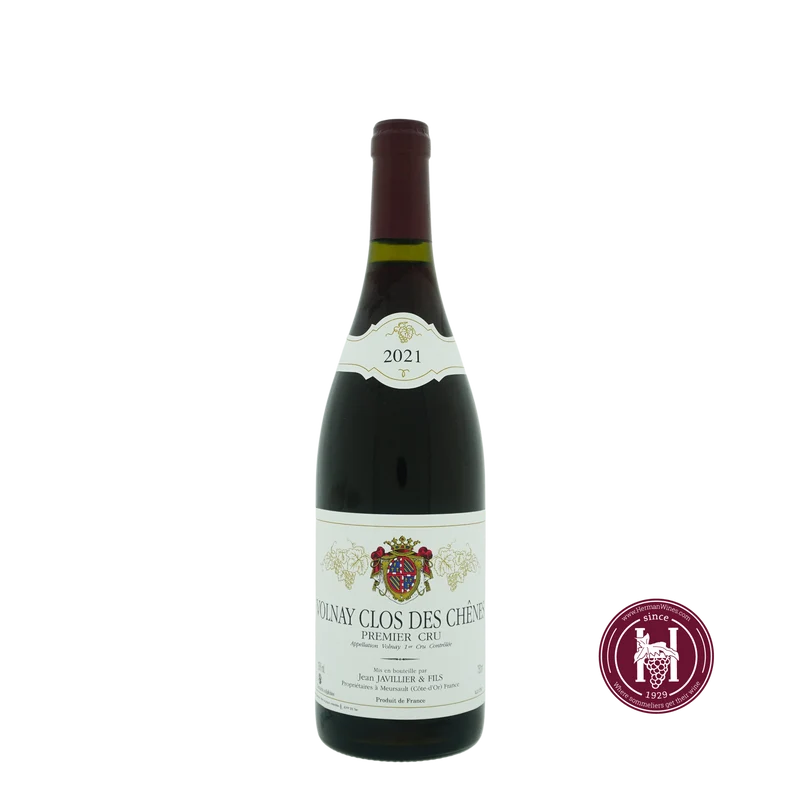 Volnay 1er cru Clos des Chenes - Domaine Jean Javillier & Fils - 2021 - 0.75 L - Frankrijk - Bourgogne - Rood