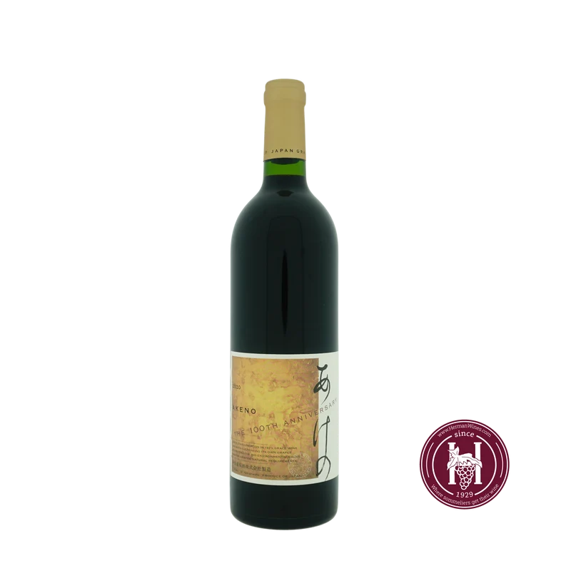 Akeno Bordeaux Blend - Grace Wine - 2020 - 0.75L - Japan - Yamanashi - Rood