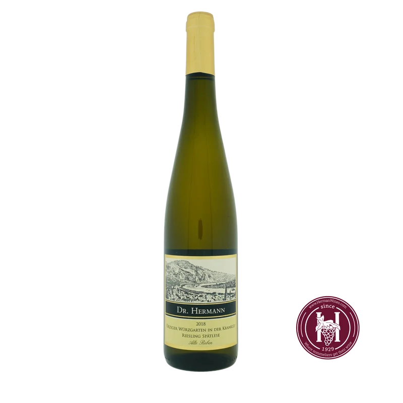 Urziger Wurzgarten Kranklei RR Spatl GK Alte Reben - Weingut Dr. Hermann - 2018 - 0.75L - Duitsland - Moezel - Wit