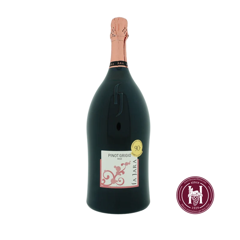 Spumante Rose Pinot Grigio Brut Vegan - La Jara - non-vintage - 1.5L - Italië - Veneto - Rosé
