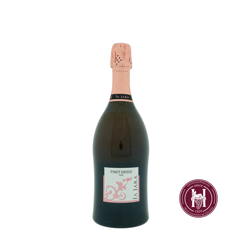 Spumante Rose Pinot Grigio Brut Vegan - La Jara - non-vintage - 0.75L - Italië - Veneto - Rosé