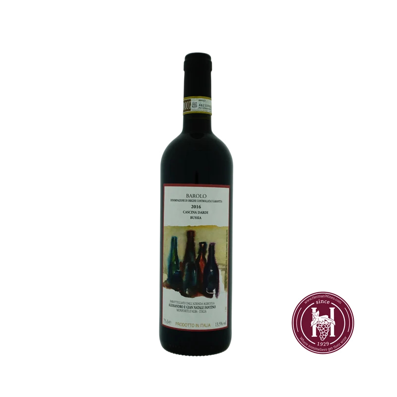 Barolo Cascina Dardi Bussia - Alessandro e Gian Natale Fantino - 2016 - 0.75L - Italië - Piëmonte - Rood