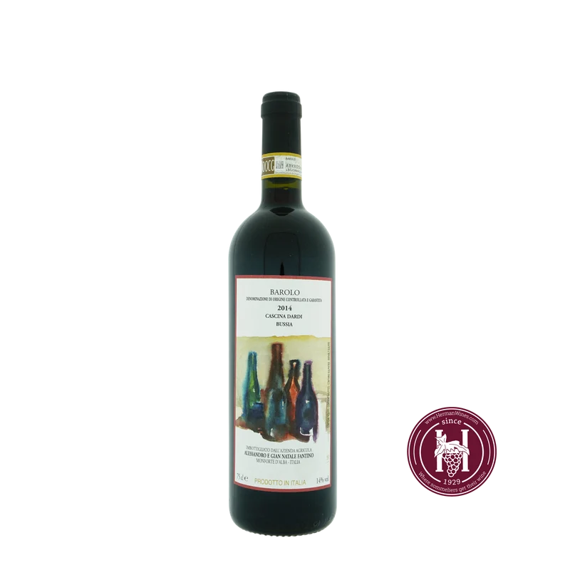 Barolo Cascina Dardi - Bussia - Alessandro e Gian Natale Fantino - 2014 - 0.75L - Italië - Piëmonte - Rood