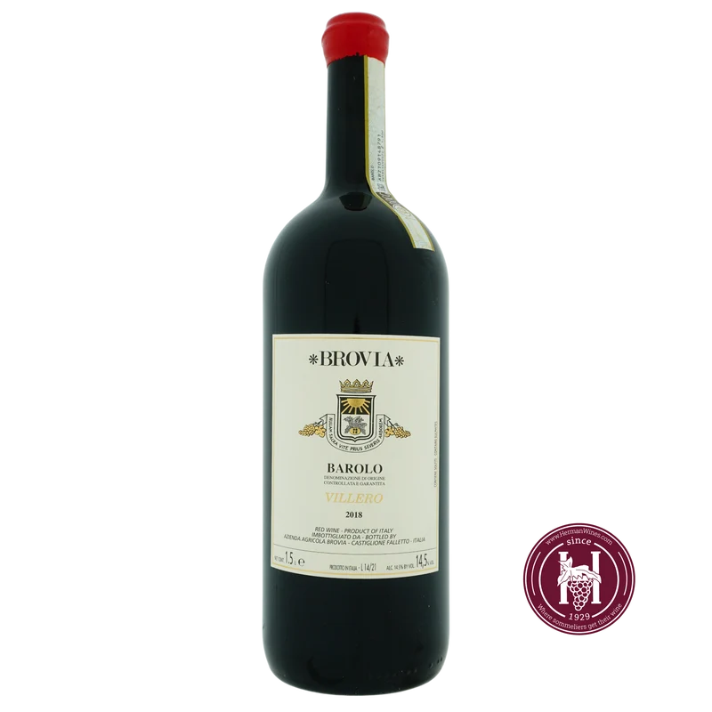Barolo Villero - Brovia - 2018 - 1.5L - Italië - Piëmonte - Rood