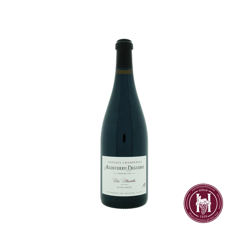 Ecueil rouge les Plantelles - Allouchery Deguerne - 2020 - 0.75L - Frankrijk - Champagne - Rood