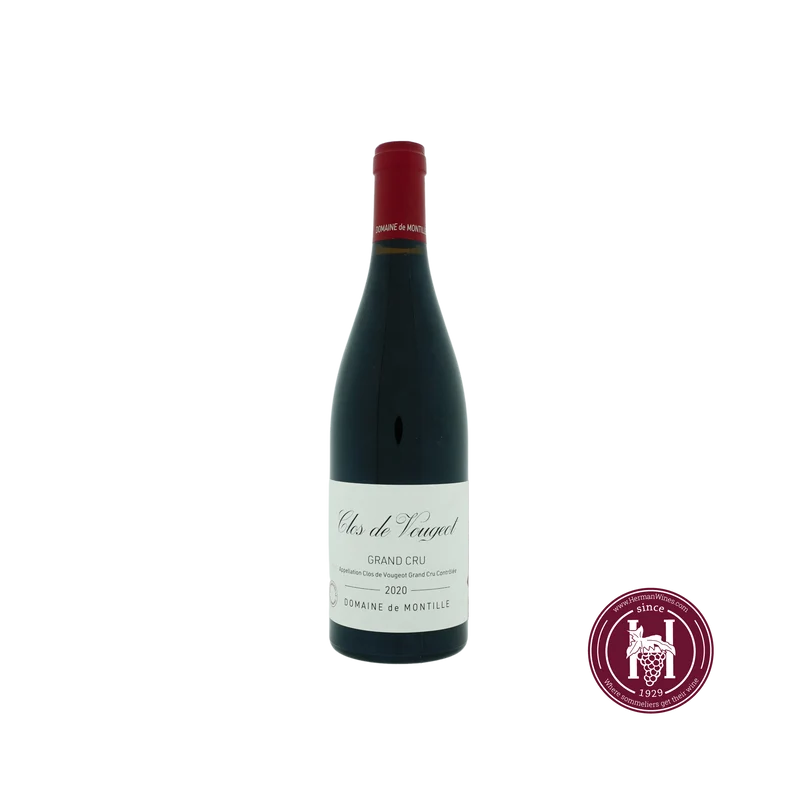 Clos Vougeot G.C. - De Montille - 2020 - 0.75L - Frankrijk - Bourgogne - Rood