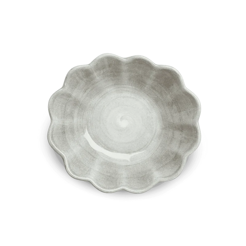 Kom Oyster 18cm grey