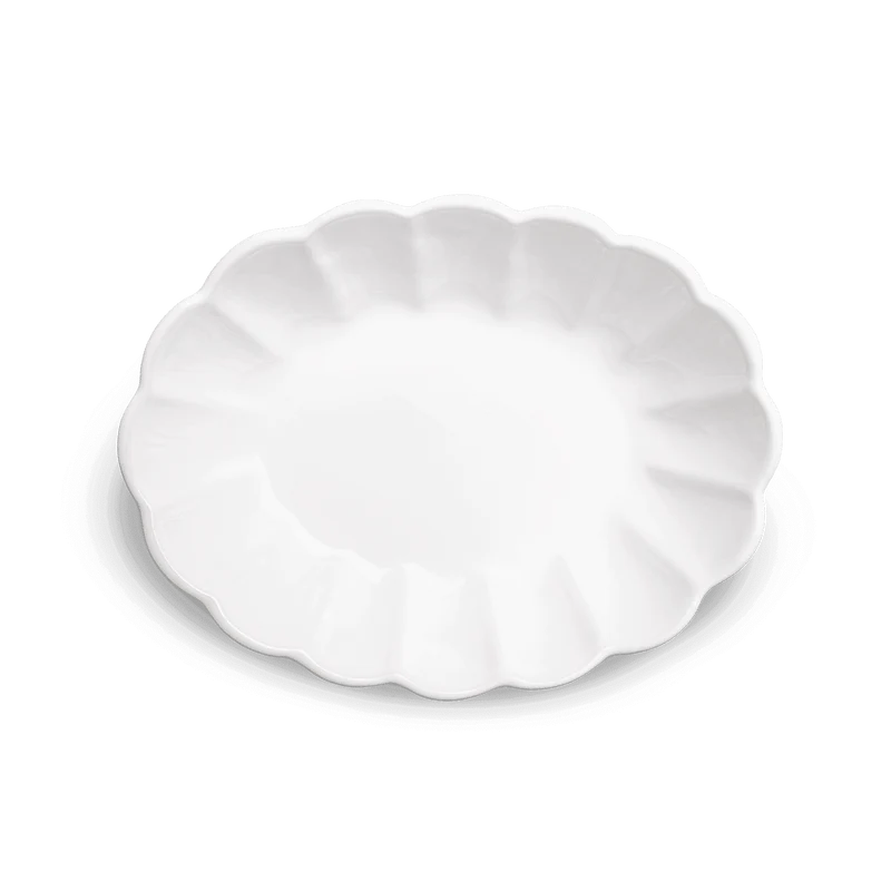 Kom Oyster 23cm white