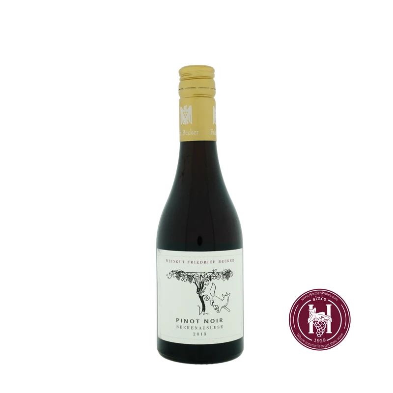Pinot Noir Beerenauslese - Friedrich Becker - 2018 - 0.375L - Duitsland - Pfalz - Rood