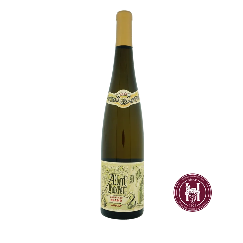 Muscat G.C. Brand - Albert Boxler - 2018 - 0.75L - Frankrijk - Elzas - Wit