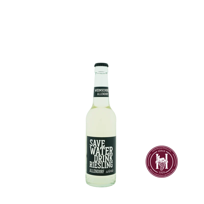 Save Water Drink Riesling Schorle - Allendorf - 2019 - 0.33L - Duitsland - Rheingau - Wit