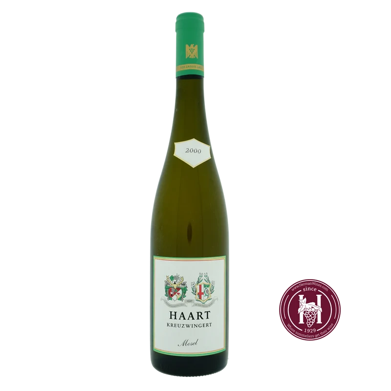 Kreuzwingert Spatlese - Weingut Haart - 2000 - 0.75L - Duitsland - Moezel - Wit