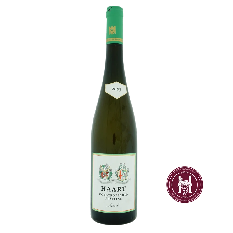 Piesporter Goldtropfchen Spatlese - Weingut Haart - 2003 - 0.75L - Duitsland - Moezel - Wit