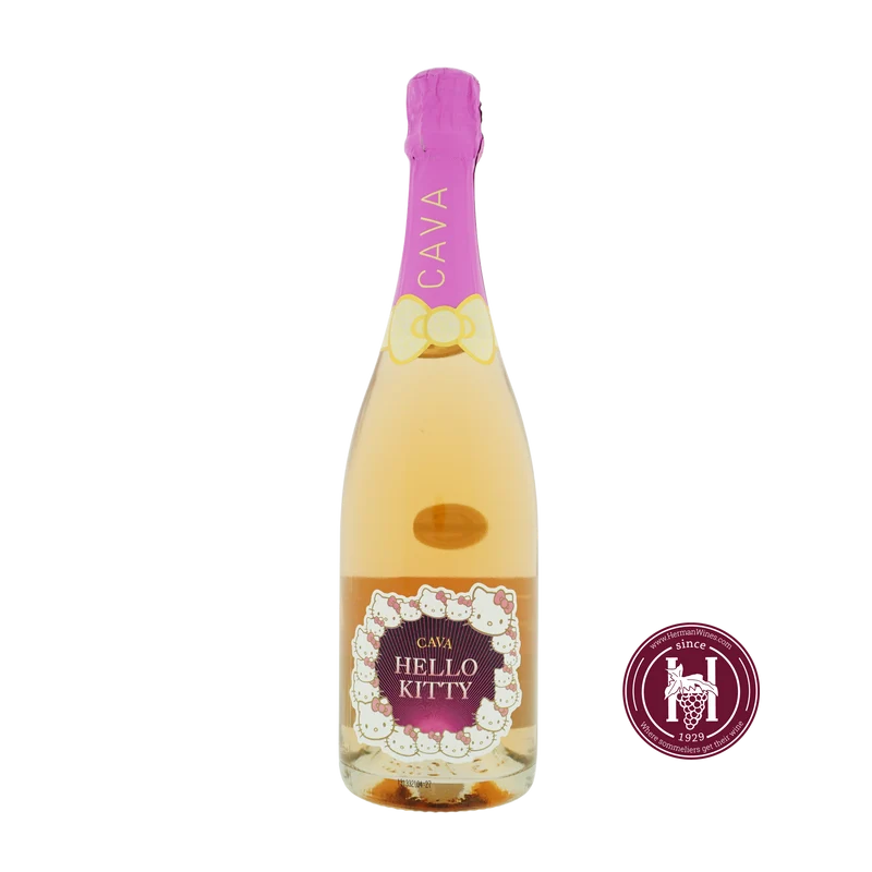 Cava Semi Sec - Hello Kitty - N.V. - 0.75L - Spanje - Catalonië - Rosé