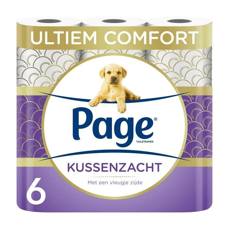 Page Kussenzacht Toiletpapier 6 stuks