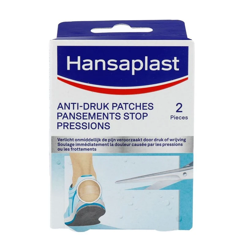 Hansaplast Anti-Druk Patches 2 stuks