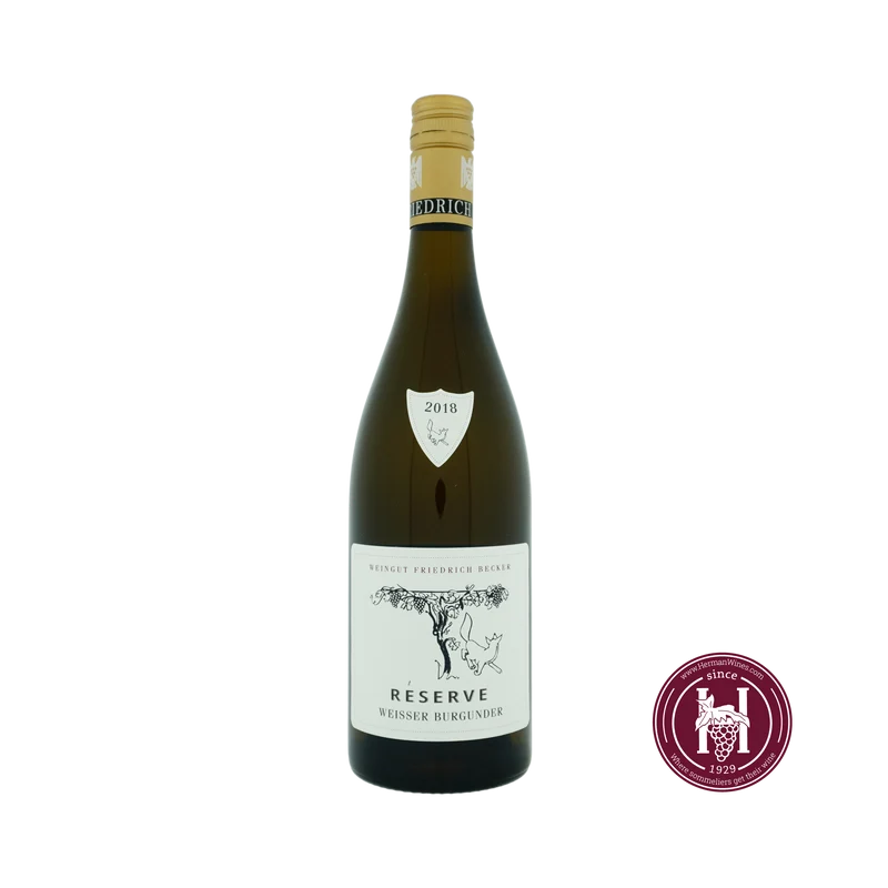 Pinot Blanc Reserve - Friedrich Becker - 2018 - 0.75L - Duitsland - Pfalz - Wit