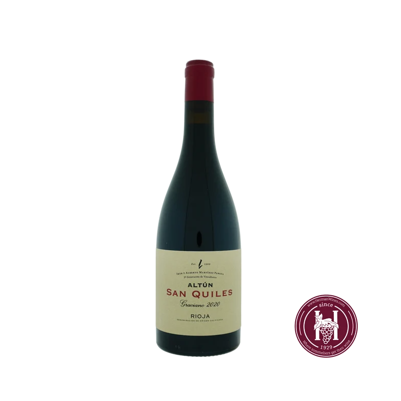 San Quiles (Graciano) - Bodegas Altun - 2020 - 0.75L - Spanje - La Rioja - Rood