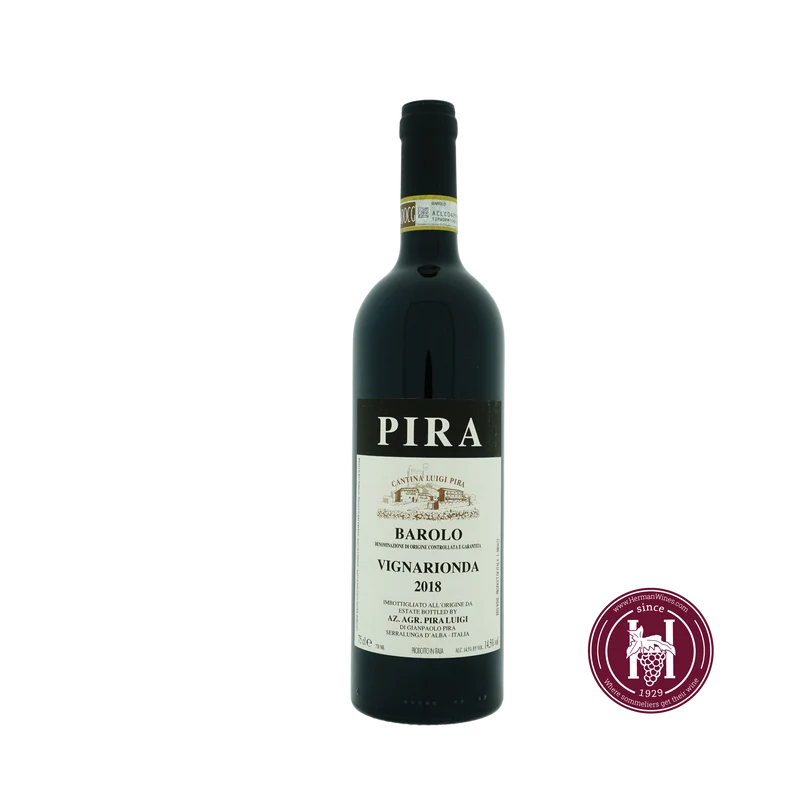 Barolo vigna Rionda - Luigi Pira - 2018 - 0.75L - Italië - Piëmonte - Rood