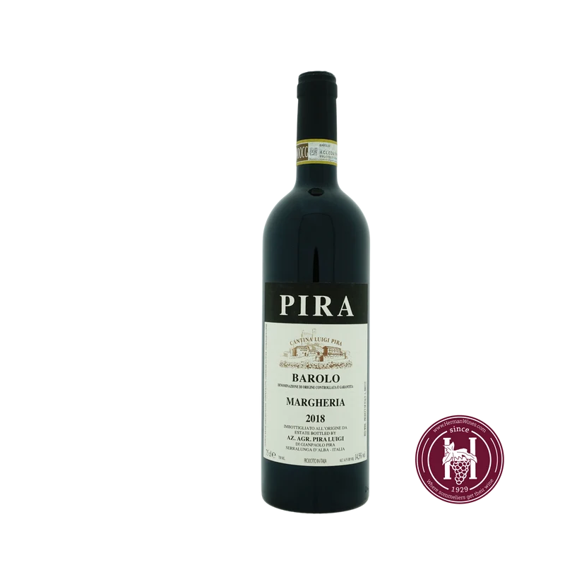 Barolo Margheria - Luigi Pira - 2018 - 0.75L - Italië - Piëmonte - Rood