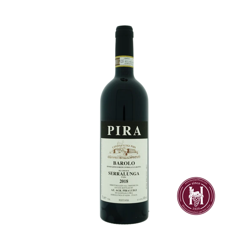 Barolo Serralunga - Luigi Pira - 2018 - 0.75L - Italië - Piëmonte - Rood