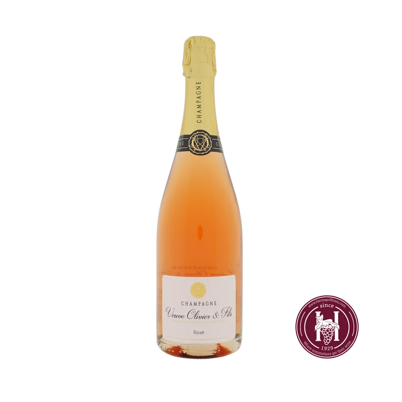 Champagne Brut Rose - Veuve Olivier - N.V. - 0.75L - Frankrijk - Champagne - Rosé