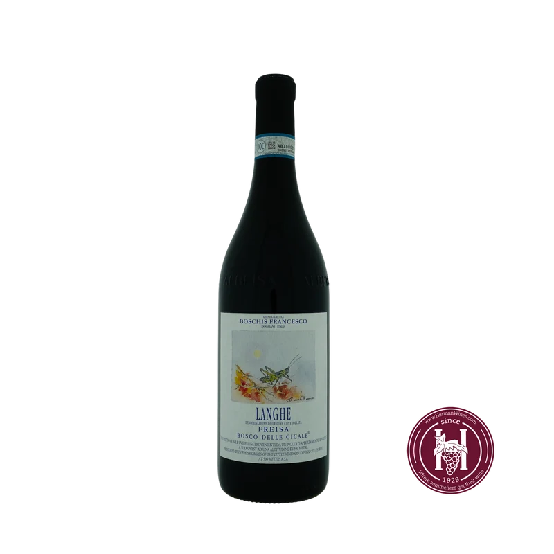 Langhe Freisa Bosco delle Cicale - Francesco Boschis - 2020 - 0.75L - Italië - Piëmonte - Rood
