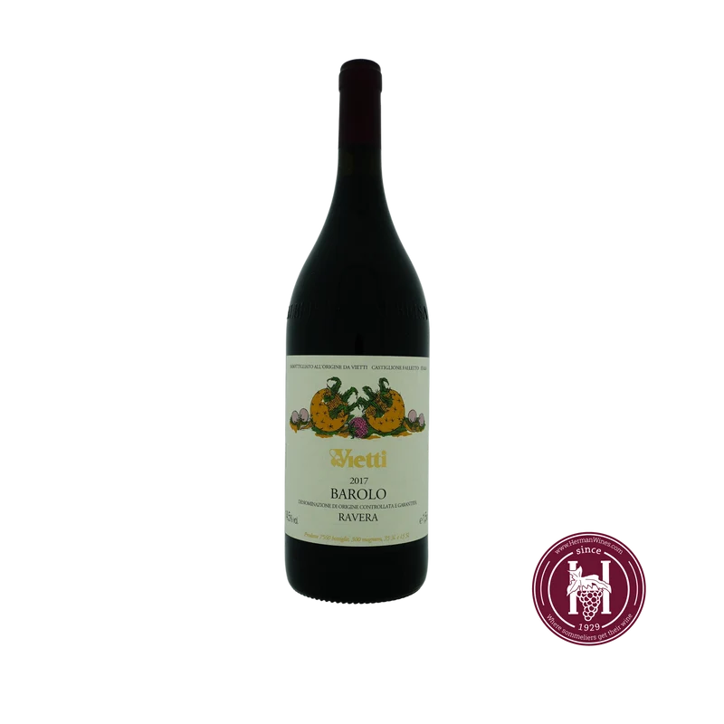 Barolo Ravera - Vietti - 2017 - 1.5L - Italië - Piëmonte - Rood
