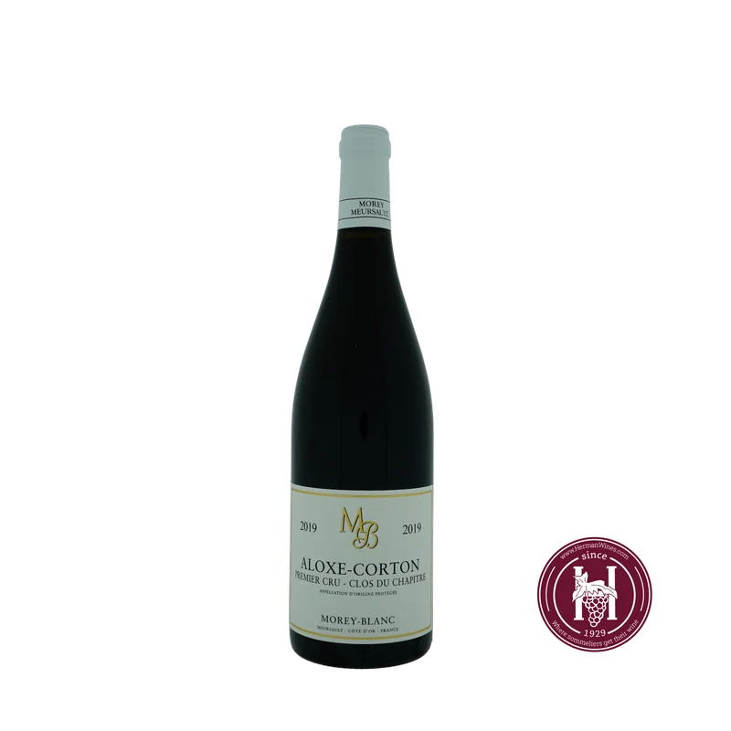 Aloxe Corton 1c Clos du Chapitre - Morey-Blanc - 2019 - 0.75L - Frankrijk - Bourgogne - Rood