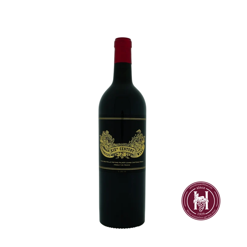 Palmer Historical XIXTh Century Blend - Margaux - 2016 - 0.75L - Frankrijk - Bordeaux - Rood