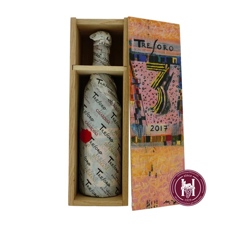 Tresoro - Caiarossa Duemani Prima Pietra - 2017 - 0.75L - Italë - Toscane - Rood
