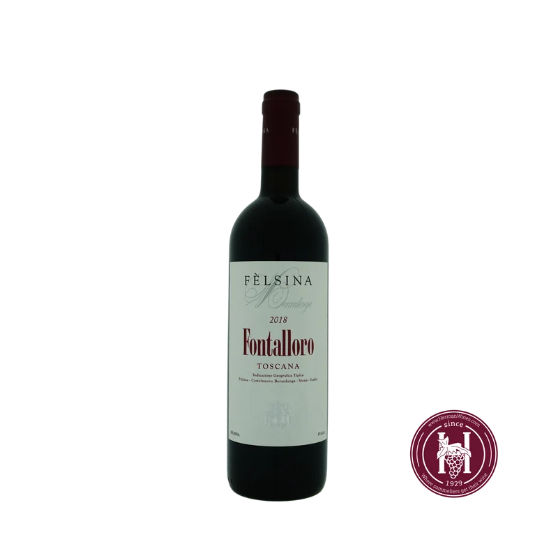 Fontalloro - Felsina - 2018 - 0.75L - Italë - Toscane - Rood