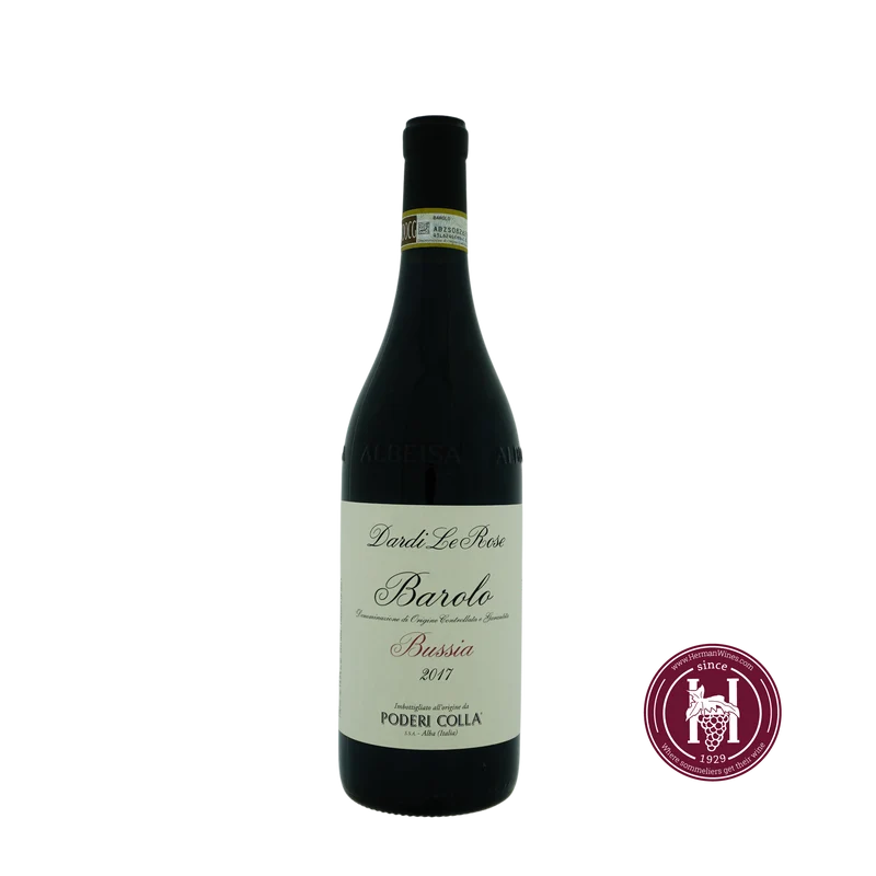 Barolo Bussia Dardi le Rose - Poderi Colla - 2017 - 0.75L - Italë - Piëmonte - Rood