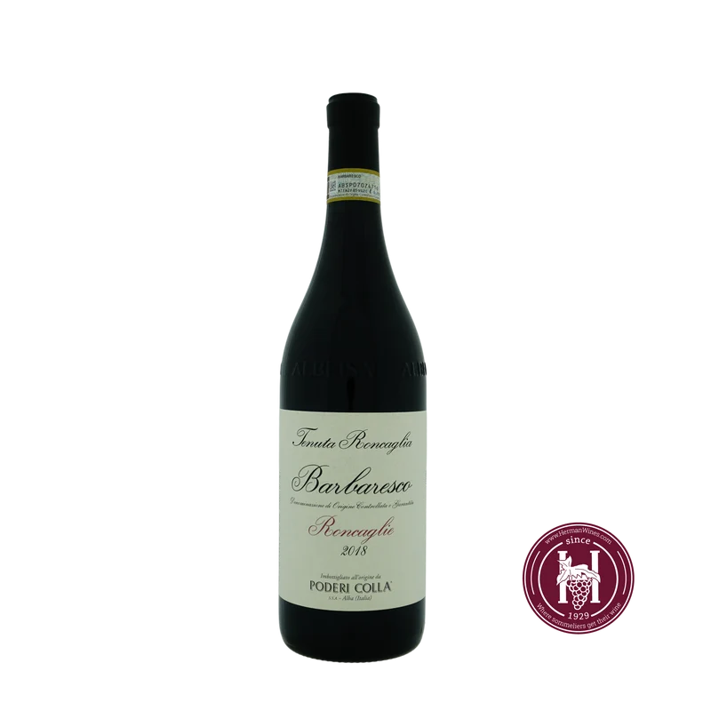 Barbaresco Roncaglie - Poderi Colla - 2018 - 0.75L - Italë - Piëmonte - Rood