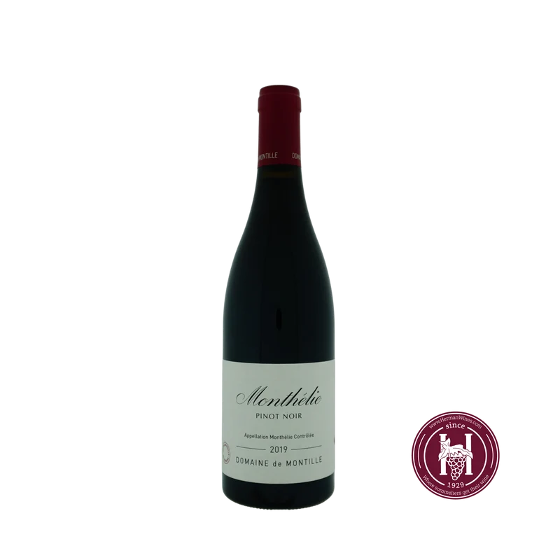 Monthelie Pinot Noir - De Montille - 2019 - 0.75L - Frankrijk - Bourgogne - Rood