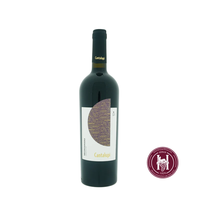 Cantalupi Negroamaro IGP Salento - Conti Zecca - 2021 - 0.75L - Italië - Apulië - Rood