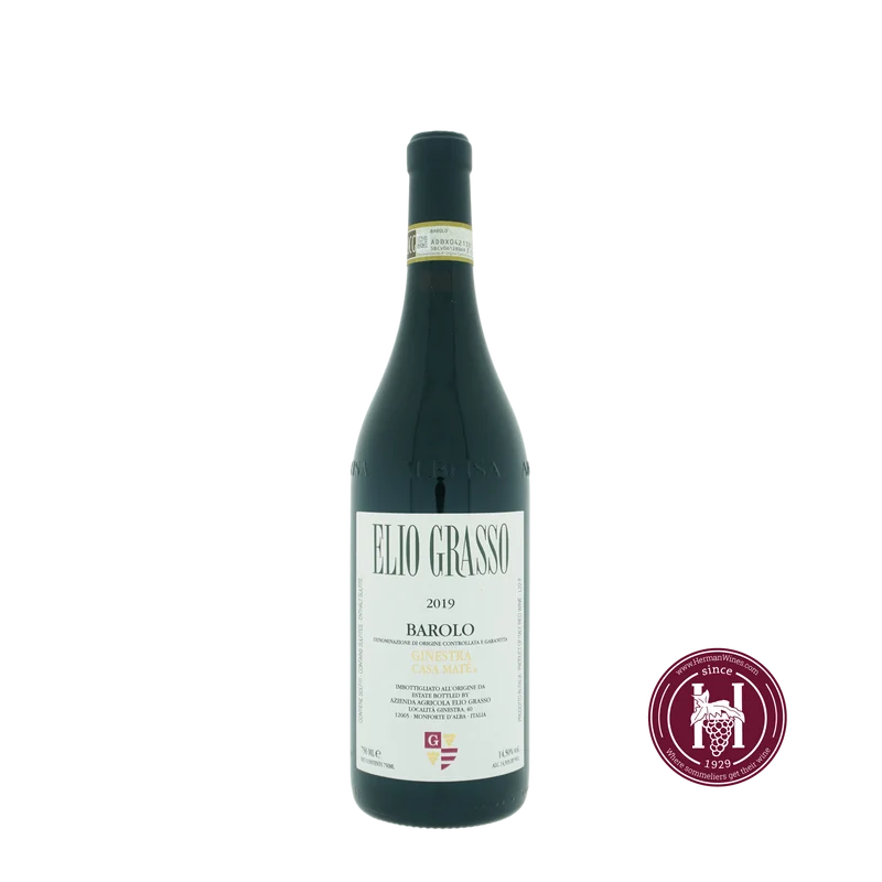 Barolo Ginestra Casa Mate - Elio Grasso - 2019 - 0.75L - Italië - Piëmonte - Rood