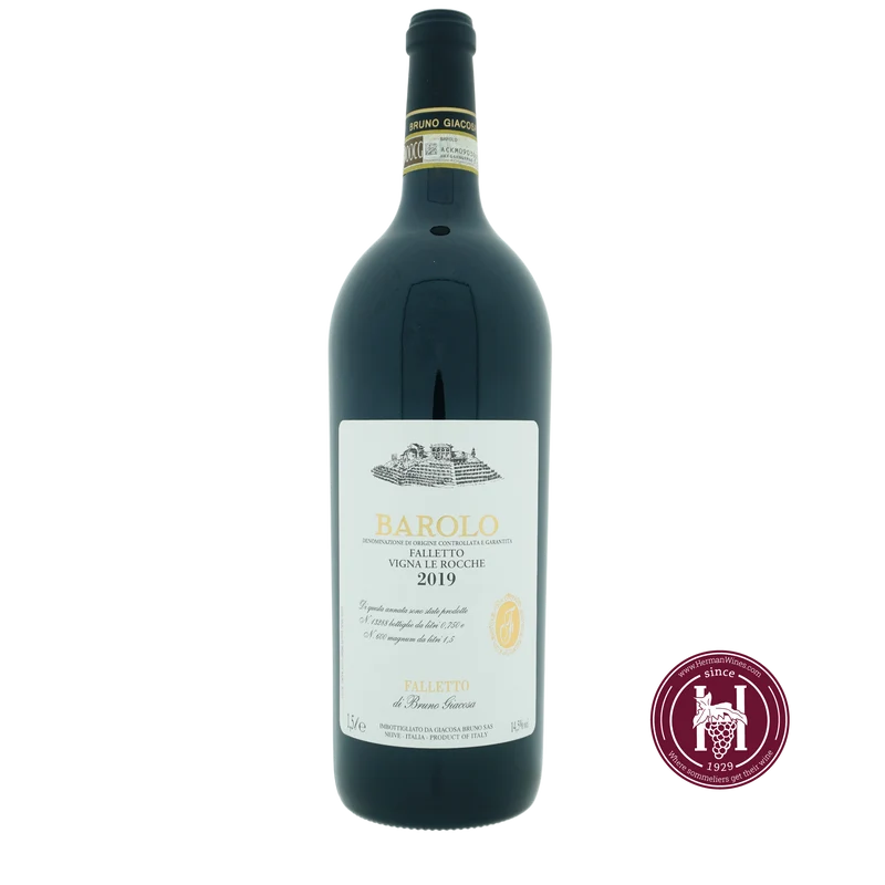 Barolo Falletto vigna le Rocche - Bruno Giacosa - 2019 - 1.5L - Italië - Piëmonte - Rood