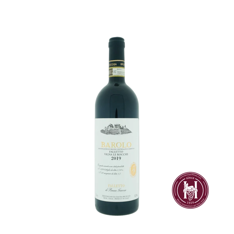 Barolo Falletto vigna le Rocche - Bruno Giacosa - 2019 - 0.75L - Italië - Piëmonte - Rood