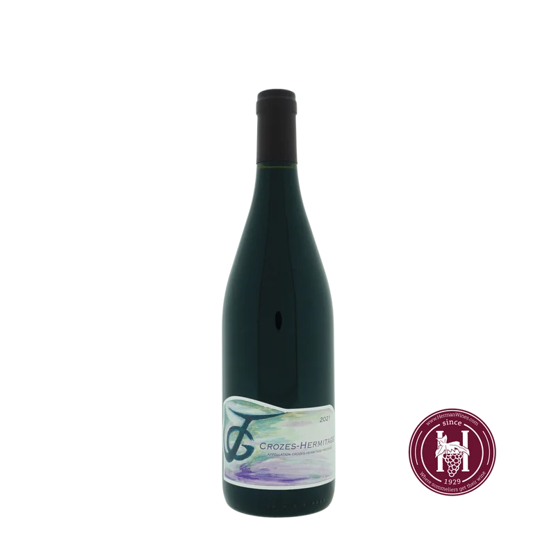 Crozes Hermitage - Pierre Gaillard - 2021 - 0.75L - Frankrijk - Rhône - Rood